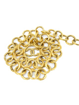 1993 Chanel Textured Chain Belt Accessory arcadeshops.com