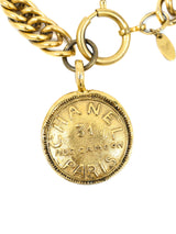 Chanel Coin Charm Bracelet Accessory arcadeshops.com