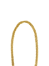 1983 Chanel Double Chain Magnifying Pendant Necklace Accessory arcadeshops.com