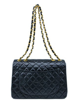 1990s Chanel Quilted Lambskin Jumbo Half Flap Accessory arcadeshops.com
