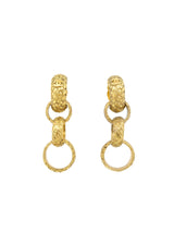 1994 Chanel Braided Hoop Drop Earrings Accessory arcadeshops.com