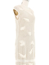 2017 Chanel Crochet Maxi Dress Dress arcadeshops.com