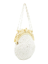 Marilyn Pivnick Crochet Dove Bridal Bag Accessory arcadeshops.com
