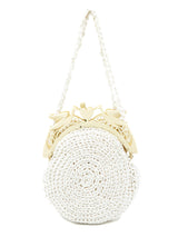 Marilyn Pivnick Crochet Dove Bridal Bag Accessory arcadeshops.com