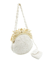 Marilyn Pivnick Crochet Dove Bridal Bag Accessory arcadeshops.com