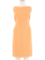 Oscar de la Renta Tangerine Dress Ensemble Dress arcadeshops.com