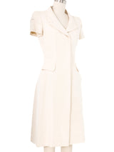 2001 Chanel Ivory Tailored Day Dress Dress arcadeshops.com