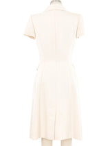 2001 Chanel Ivory Tailored Day Dress Dress arcadeshops.com