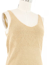 2006 Yeohlee Nude Knit Tank Top Top arcadeshops.com