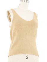 2006 Yeohlee Nude Knit Tank Top Top arcadeshops.com