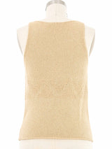 2006 Yeohlee Nude Knit Tank Top Top arcadeshops.com