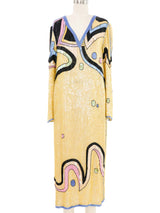 Judith Ann Pastel Sequin Midi Dress Dress arcadeshops.com