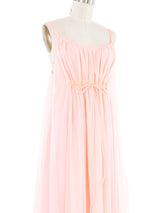 Peach Glow Nightgown Dress arcadeshops.com