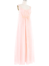 Peach Glow Nightgown Dress arcadeshops.com