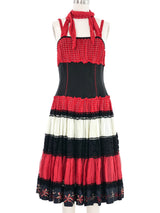Jean Paul Gaultier Tiered Ruffle Dress Dress arcadeshops.com