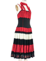 Jean Paul Gaultier Tiered Ruffle Dress Dress arcadeshops.com