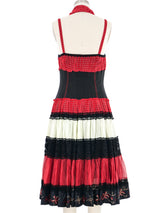 Jean Paul Gaultier Tiered Ruffle Dress Dress arcadeshops.com