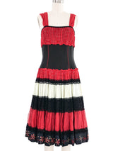 Jean Paul Gaultier Tiered Ruffle Dress Dress arcadeshops.com