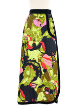 Dynasty Multicolor Quilted Skirt Ensemble Suit arcadeshops.com