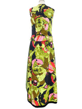 Dynasty Multicolor Quilted Skirt Ensemble Suit arcadeshops.com