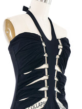 Dolce & Gabbana Buckled Swimsuit Suit arcadeshops.com