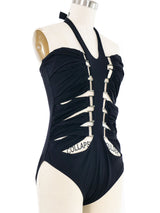 Dolce & Gabbana Buckled Swimsuit Suit arcadeshops.com
