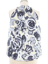 2008 Balenciaga Neoprene Laced Sleeveless Top Top arcadeshops.com
