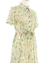 Hermes Le Bles Jersey Dress Dress arcadeshops.com