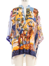 Upcycled Scarf Top Top arcadeshops.com