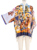 Upcycled Scarf Top Top arcadeshops.com