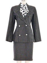 1989 Patrick Kelly Three Piece Dice Skirt Suit Suit arcadeshops.com