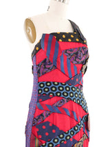 1990s Moschino Tie Dress Dress arcadeshops.com