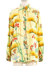 Hermes Les Bolides Silk Top Top arcadeshops.com