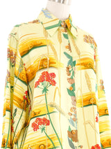 Hermes Les Bolides Silk Top Top arcadeshops.com