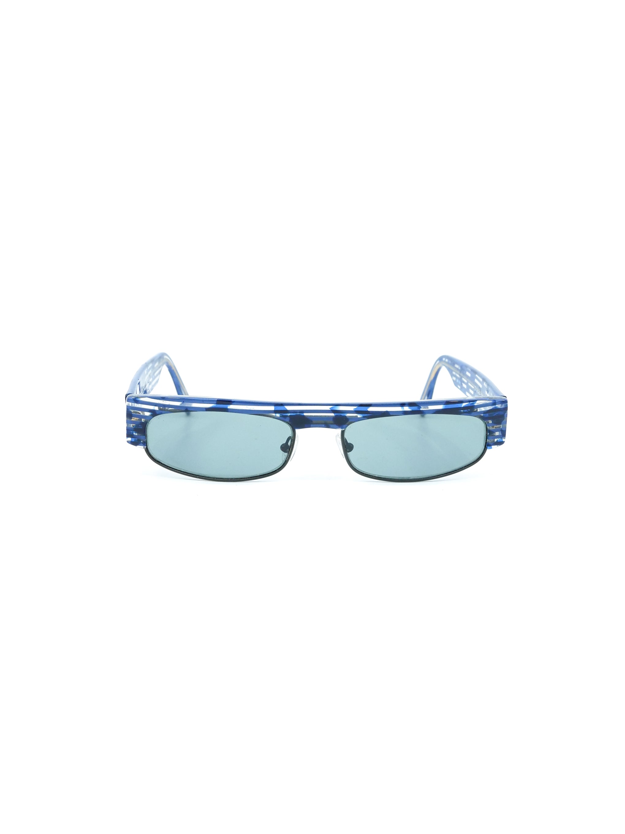 Alain mikli Paris Tortoiseshell Sunglasses with Blue Fleck Rectangular Frame Alain Mikli® - A05522 | Rectangular Bio-Acetate Sunglasses main image 2