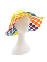 1960s Polka Dot Sun Hat Accessory arcadeshops.com