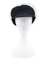 Christian Dior Arty Veil Newsboy Cap Accessory arcadeshops.com