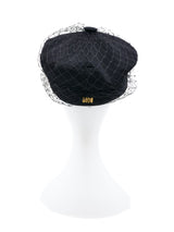 Christian Dior Arty Veil Newsboy Cap Accessory arcadeshops.com
