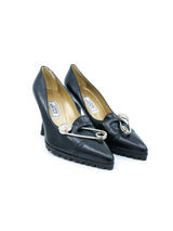 Gianni Versace Safety Pin Pumps, 37 Accessory arcadeshops.com