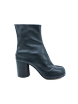2019 Maison Margiela Black Leather Tabi Boots, 38 Accessory arcadeshops.com