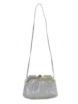 Judith Leiber Gray Lizard Art Deco Convertible Clutch Accessory arcadeshops.com