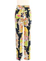 Moschino Casino Printed Jeans Bottom arcadeshops.com