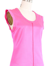 2003 Prada Pink Satin Mini Dress Dress arcadeshops.com