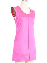 2003 Prada Pink Satin Mini Dress Dress arcadeshops.com