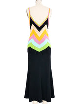 Moschino Chevron Knit Dress Dress arcadeshops.com