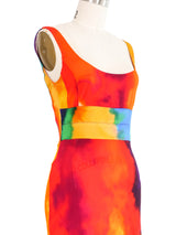 Paco Rabanne Tie Dye Jersey Dress Dress arcadeshops.com