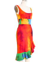 Paco Rabanne Tie Dye Jersey Dress Dress arcadeshops.com
