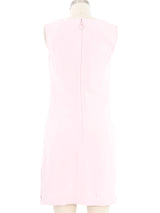 Versace Pink Cowl Neck Mini Dress Dress arcadeshops.com
