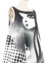 Moschino Graphic Trapeze Dress Dress arcadeshops.com