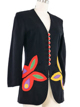 Moschino Butterfly Applique Jacket Jacket arcadeshops.com